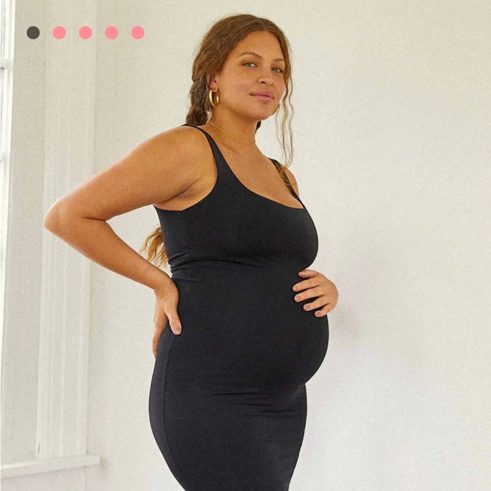 Hatch black tank dress